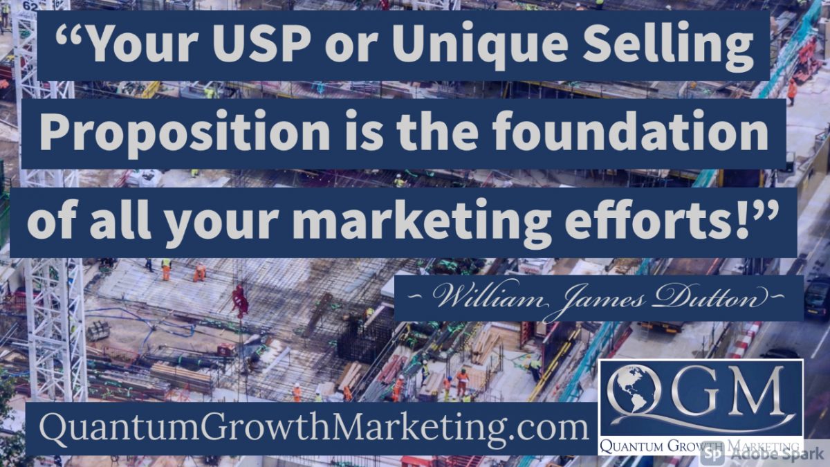 QGM Marketing Minute 1 - USP