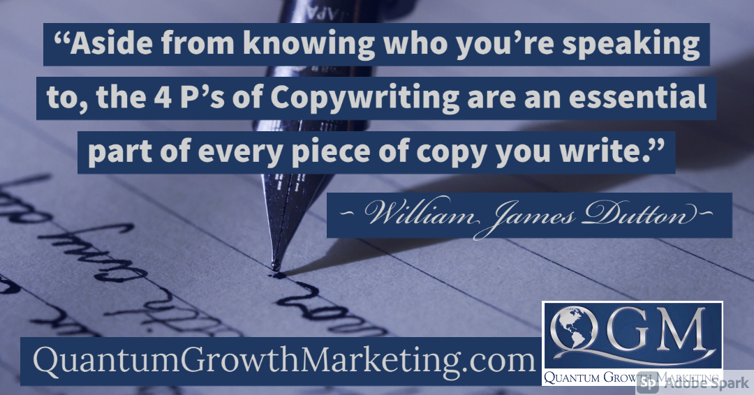 QGM Marketing Minute 3 - Copywriting